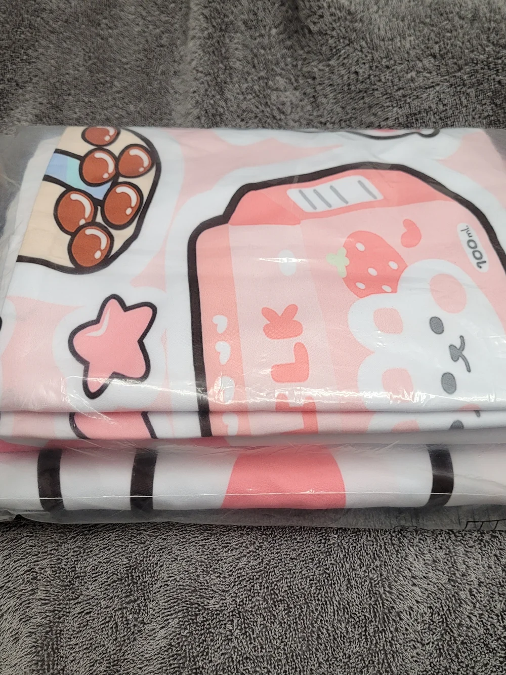 Kawaii Rabbit King Size Bedding Set 3 Pieces (1)Duvet & (2) Pillowcases. Soft